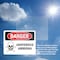 Signmission Anhydrous Ammonia Danger Sign, Vinyl Decal, 7in W x 5in L, 2PK OS-2PACK-DS-D-57-L-1993 - alternate 4